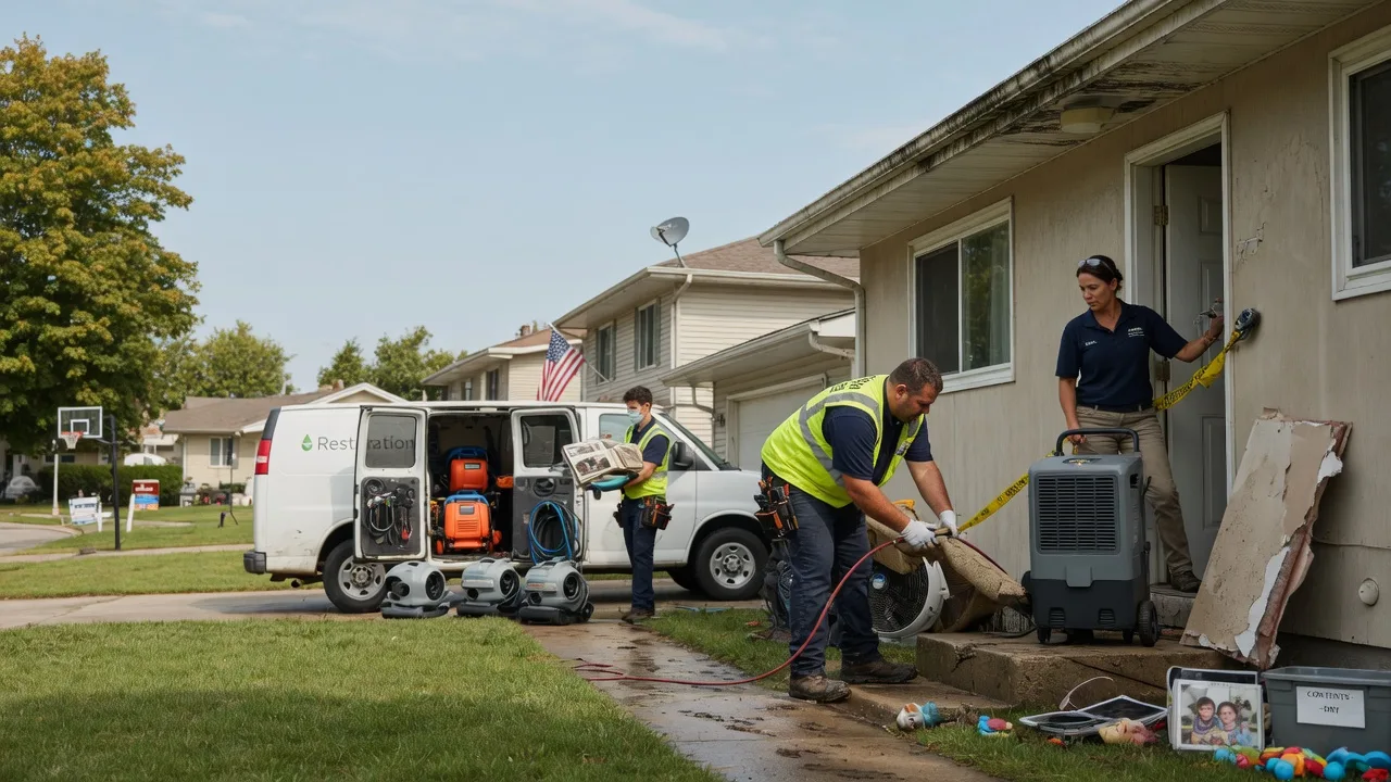 Water Damage Restoration in Stevinson, CA near me